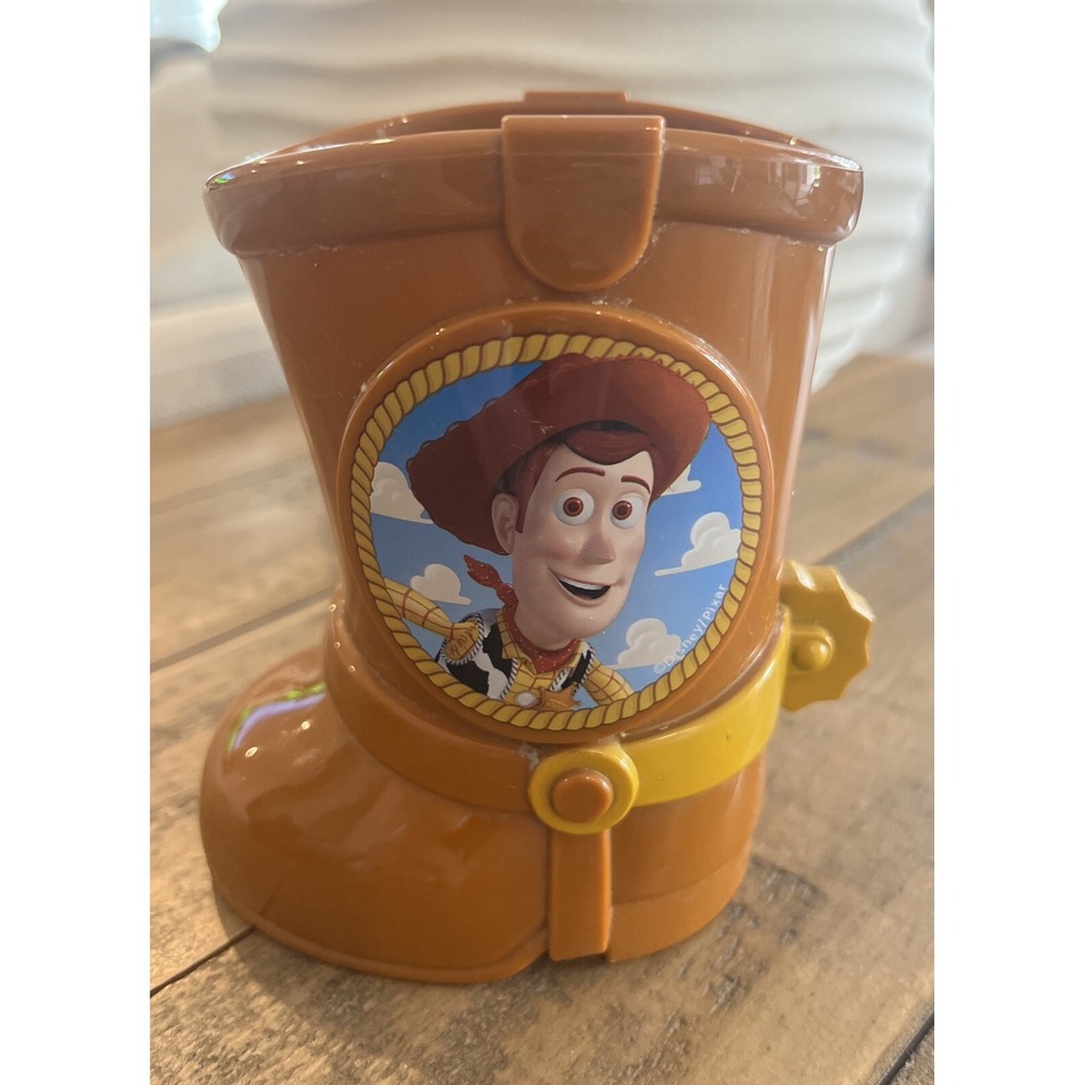 Disney Store Toy Story Woody's Cowboy Boot Mug Drinking‎ Cup Collectible Andy